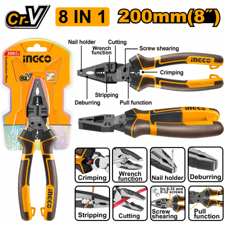 Clesti - Patent cu 8 functii 200mm
