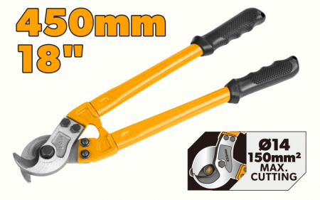 Foarfeci - Patent taietor pentru electrice, 450 mm, Heavy Duty, Industrial