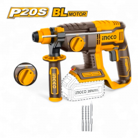 Picamer 20V, SDS PLUS, brushless [1]