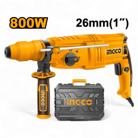 Scule electrice - Picamer 800 W SDS Plus + mandrina auto + accesorii