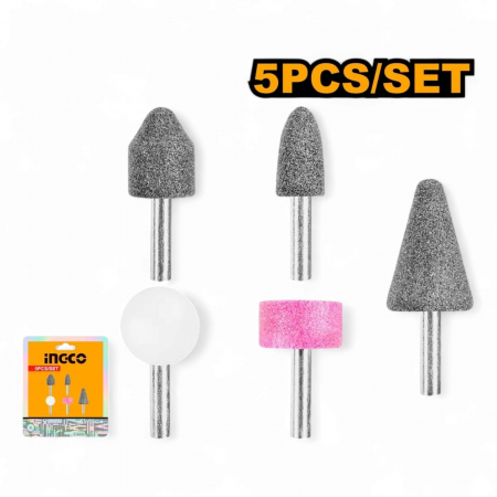 Accesorii si consumabile - Pietre biax de slefuit set 5 pcs