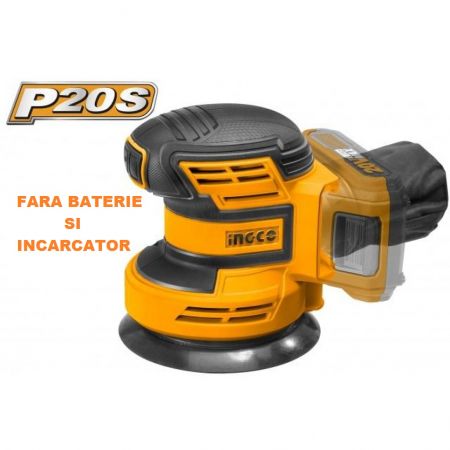 Scule cu acumulator si accesorii - Polizor pentru slefuit 20 V
