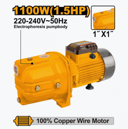 Pompe si motopompe - Pompa apa jet, de suprafata , 1100W, 70 l/min
