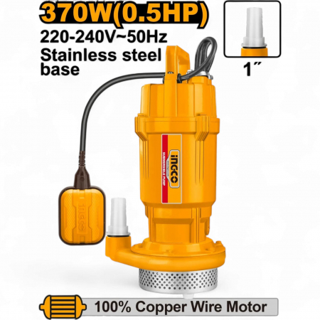 Pompe si motopompe - Pompa submersibila cu plutitor 370 W (0.5 HP)