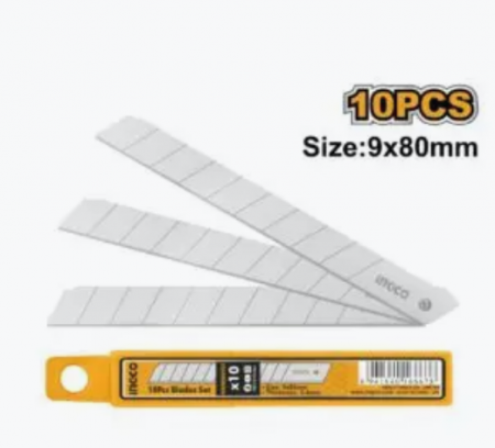 Scule si unelte - Rezerva pentru cutter, 80 x 9 mm, 10 buc / set