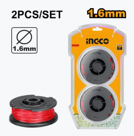 Accesorii motocoasa - Rezerva tambur motocoasa 5m 1.6mm set 2 buc
