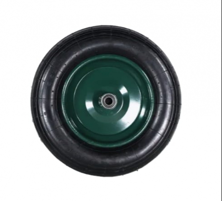 Roti/Anvelope - Roata pentru roaba 350-8 rulment 6202 cu 4 pliuri