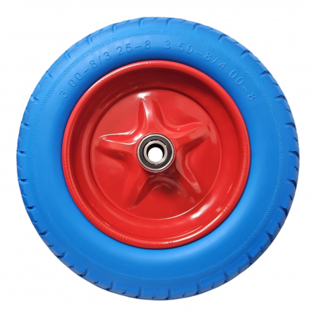 Roata plina roaba 4.00-8 cu rulment 6204