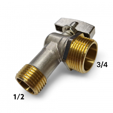 Casa si gradina - Robinet, coltar, din bronz, 1/2-3/4