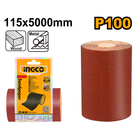 Alte unelte si accesorii - Rola de foaie abraziva, smirghel 11.5 x 500cm P80