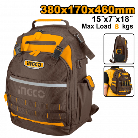 Scule si unelte - Rucsac ,cu buzunare, pentru scule 380x170x460mm