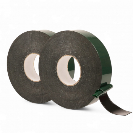 Casa si gradina - Set 2 benzi dublu adezive verzi, lungime 5m, latime 20mm