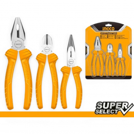 Scule si unelte - Set 3 patenti (drept, ciupitor, ascutit)