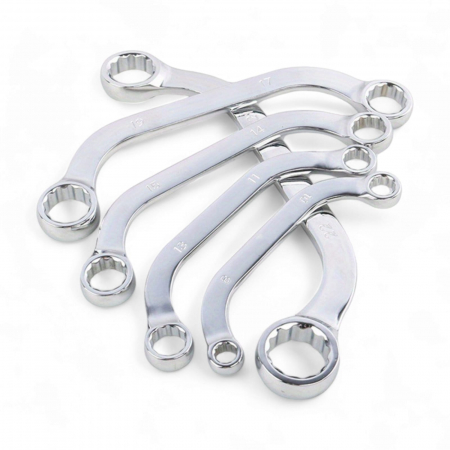 Set 5 chei inelare, tip C, 12 colturi, 8- 10mm, 11-13mm, 14-15mm, 17-19mm, 21-22mm [1]