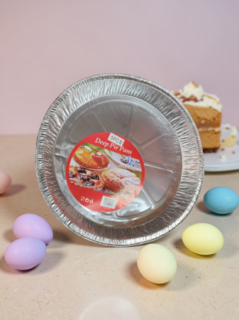 Set 5 tavi pentru copt, din aluminiu, rotunde,diametru 28,4 cm [1]