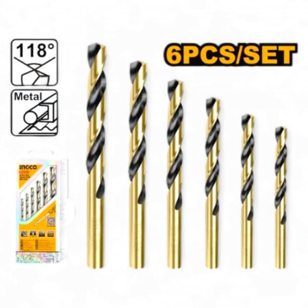Accesorii si consumabile - Set 6 buc. burghie metal