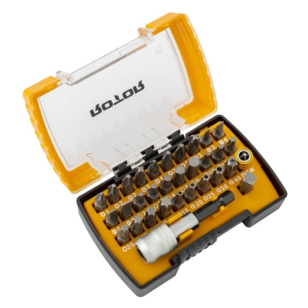 Scule si unelte - Set biti de impact cu suport, 32 piese RBB32
