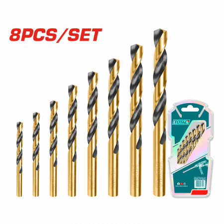 Scule si unelte - Set burghie metal HSS 8 pcs