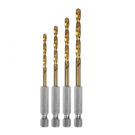 Scule si unelte - Set de burghie HSS trusa 4buc