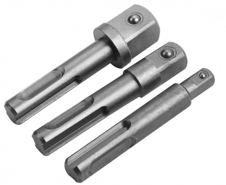 Accesorii si consumabile - Set de 3 adaptoare SDS-plus pentru burghie cu Ø 10 mm