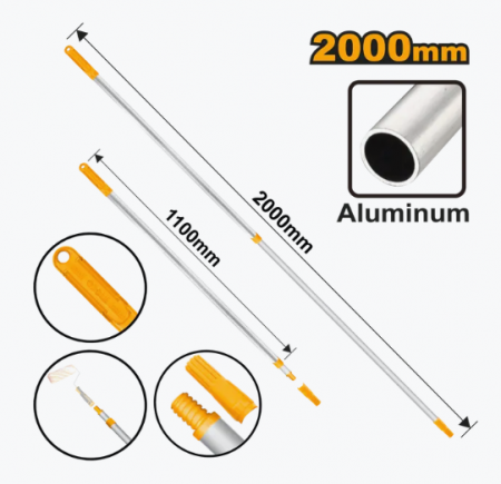 Scule si unelte - Tija telescopica, din aluminiu, pentru trafalet,110-200cm