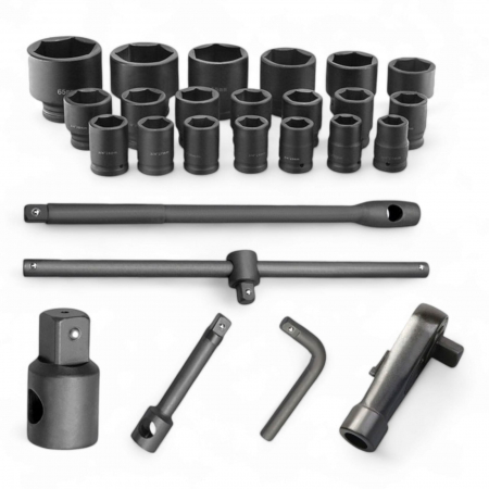 Trusa chei tubulare 26 piese - impact [1]