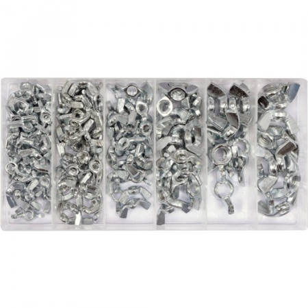 Alte unelte si accesorii - Set piulite tip fluture, 150 buc.