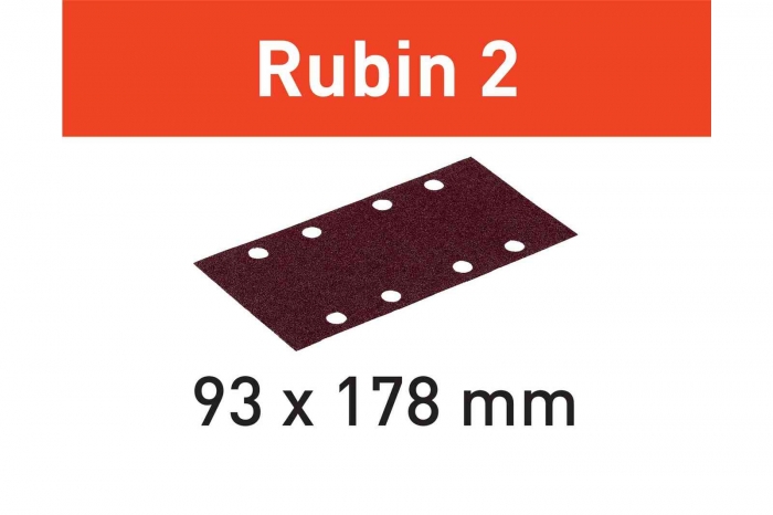 Festool Foaie abraziva STF 93X178/8 P220 RU2/50 Rubin 2 [2]