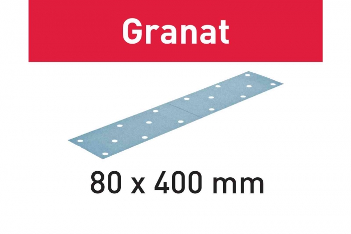 Festool Foaie abraziva STF 80x400 P240 GR/50 Granat [1]
