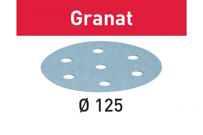 Festool Foaie abraziva STF D125/8 P40 GR/50 Granat [2]