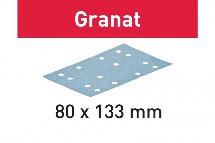 Festool Foaie abraziva STF 80x133 P40 GR50 Granat [3]