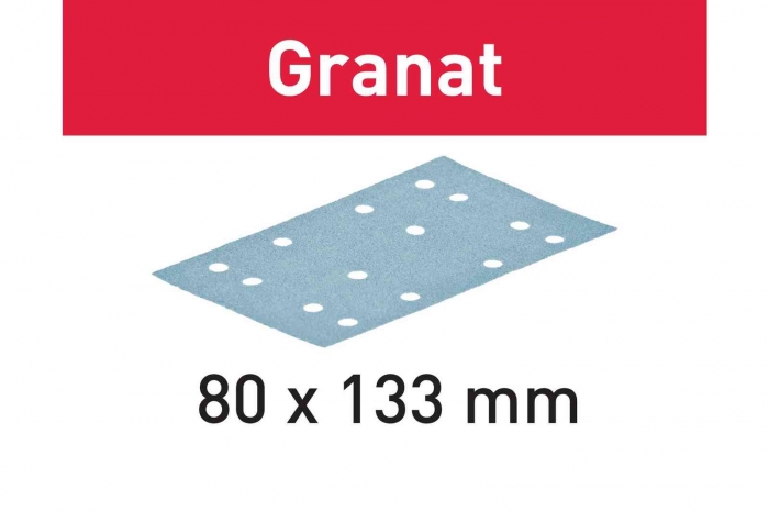Festool Foaie abraziva STF 80x133 P150 GR/100 Granat [4]
