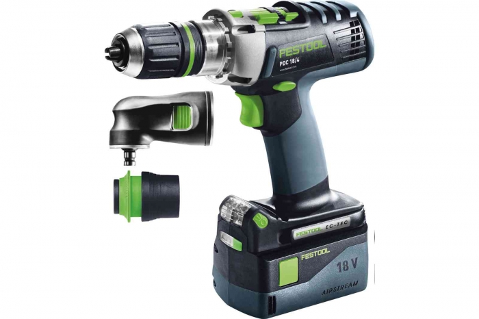 Festool Masina de gaurit cu percutie, cu acumulator PDC 18/4 Li 5,2-Set-SCA QUADRIVE [2]
