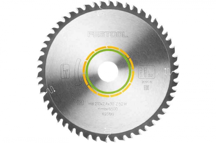 Festool Panza de ferastrau circular cu dinti fini 210x2,4x30 W52 [2]