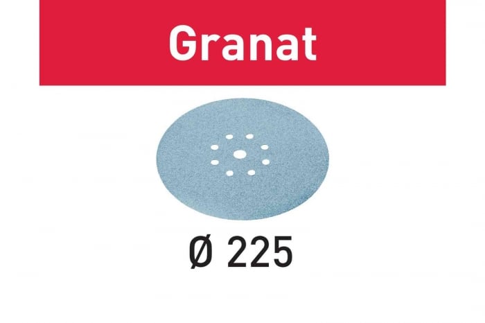 Festool Foaie abraziva STF D225/8 P100 GR/25 Granat [3]