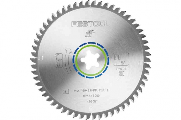 Festool Panza speciala de ferastrau 190x2,6 FF TF58 [2]