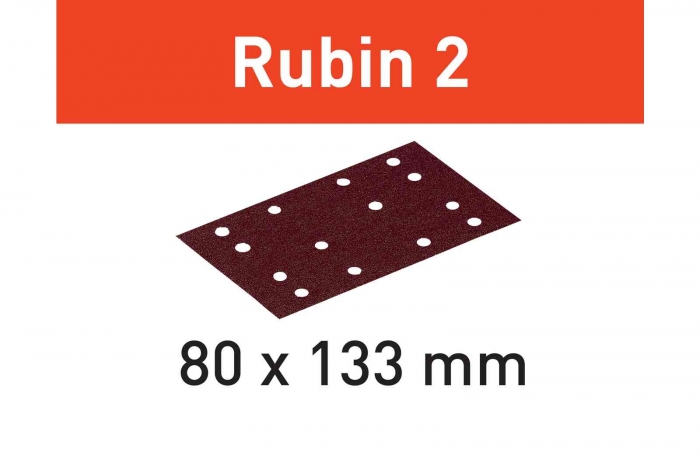 Festool Foaie abraziva STF 80X133 P150 RU2/50 Rubin 2 [3]