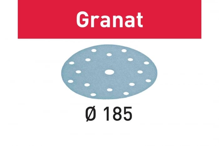 Festool Foaie abraziva STF D185/16 P120 GR/100 Granat [2]