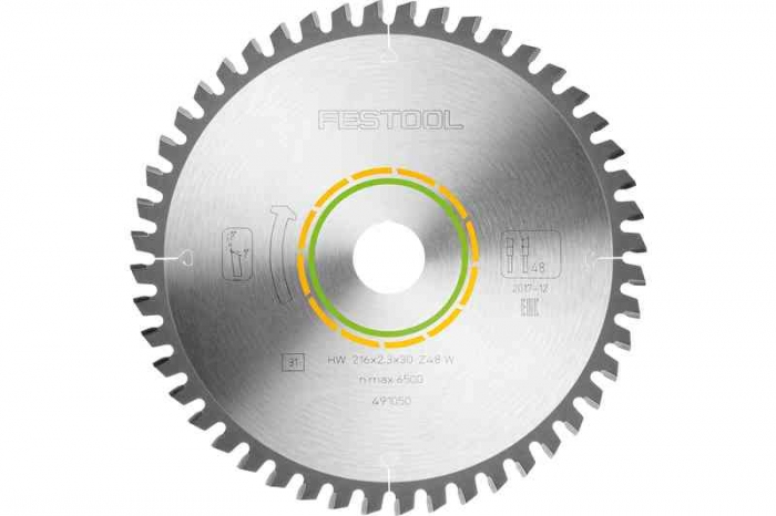Festool Panza de ferastrau circular cu dinti fini 216x2,3x30 W48 [2]