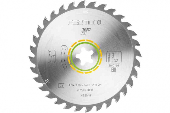 Festool Panza universala de ferastrau 190x2,6 FF W32 [2]