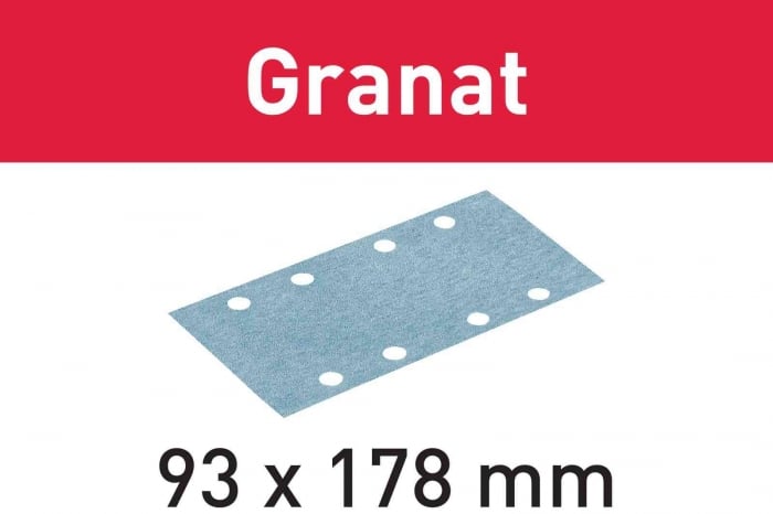 Festool Foaie abraziva STF 93X178 P320 GR/100 Granat [1]
