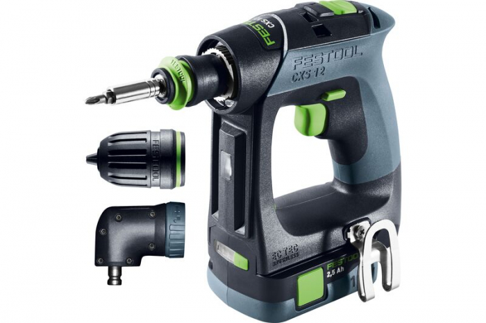 Festool Masini de gaurit si insurubat cu acumulatori CXS 12 2,5-Set [2]