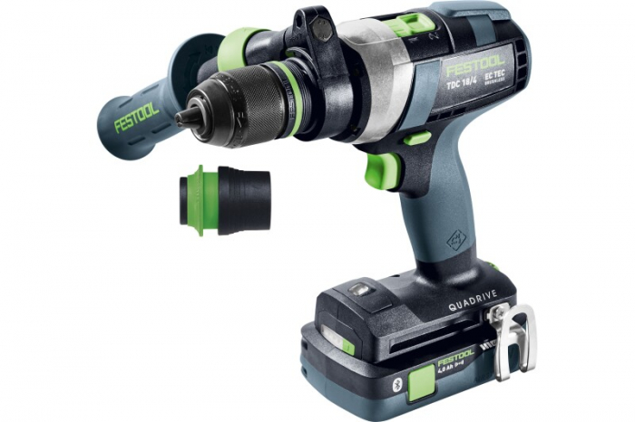 Festool Masini de gaurit si insurubat cu acumulatori QUADRIVE TDC 18/4 5,0/4,0 I-Plus [2]