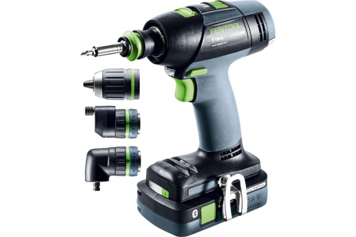 Masini de gaurit si insurubat cu acumulatori T 18+3 HPC 4,0 I-Set [2]