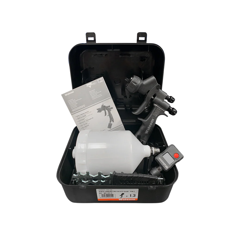 Pistol de lac WALCOM GENESI CARBONIO 360 EVO HALO CLEAR [2]