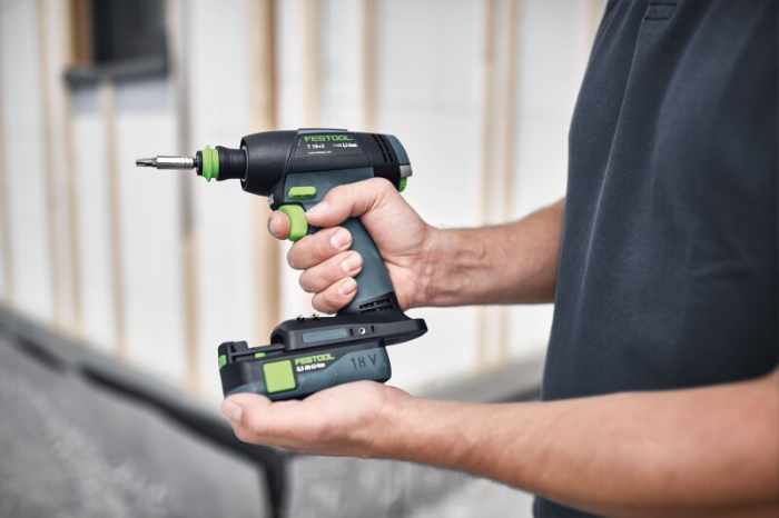 PROMO Festool Masini de gaurit si insurubat cu acumulatori T 18+3-Basic-4,0 [2]