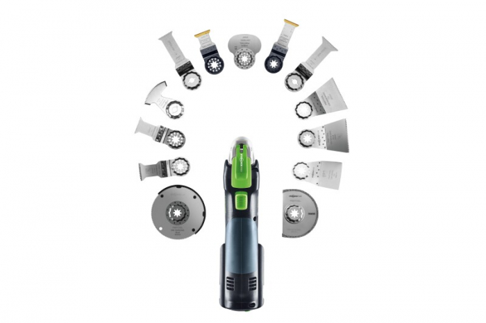 PROMO Festool Sculă electrică oscilatoare multifuncţională cu acumulator VECTURO OSC 18 E-Basic-4,0 [2]