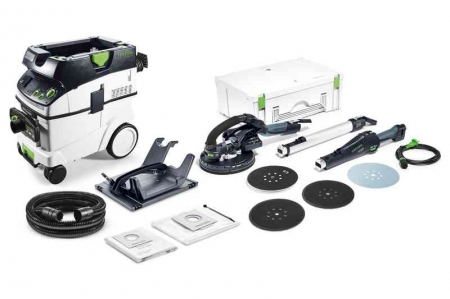  Masini de Slefuit Tavane - Festool Slefuitor cu brat telescopic LHS 225-SW/CTM 36-Set PLANEX