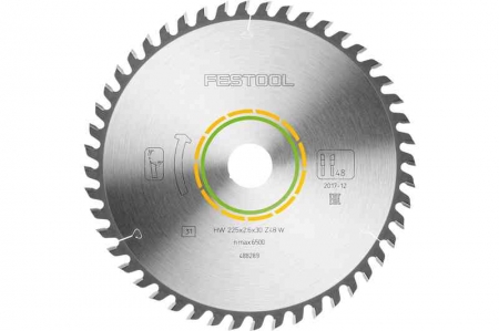 Festool Panza de ferastrau circular cu dinti fini 225x2,6x30 W48 [1]