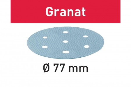 Festool Foaie abraziva STF D77/6 P80 GR/50 Granat [1]